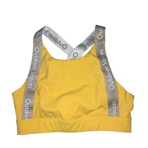 Outdoor Voices Snacks Sports Bra Cider Size S EUC LN